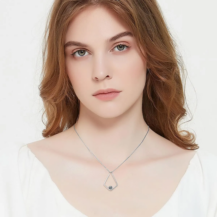 925 Sterling Silver Magic Ring Holder Necklace, Ring Keeper