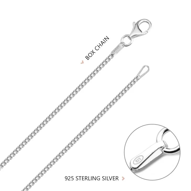 925 Sterling Silver Jewish Chai Necklace