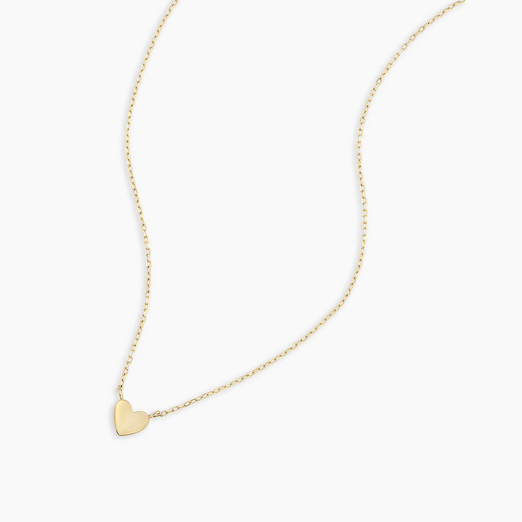925 Sterling Silver Heart Mini Necklace