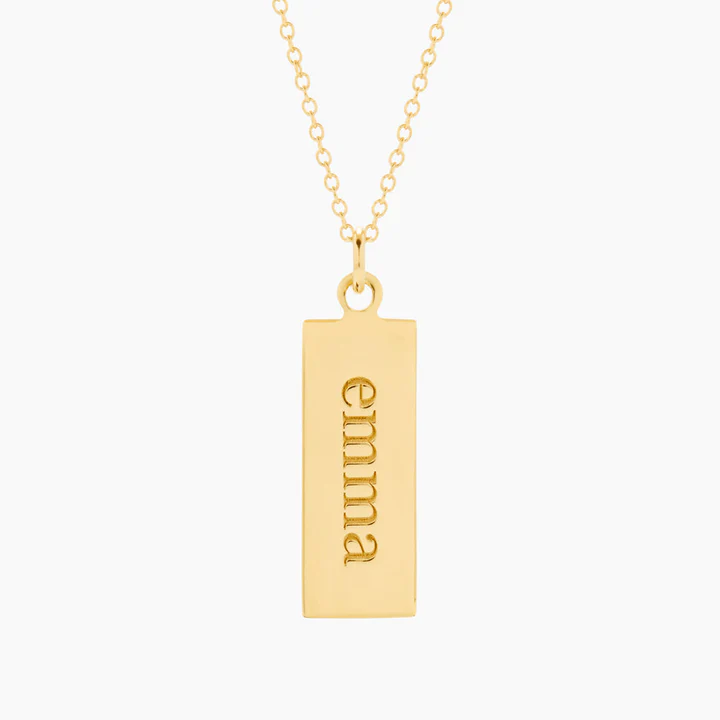 925 Sterling Silver Name Pendant Necklace Personalized Necklace