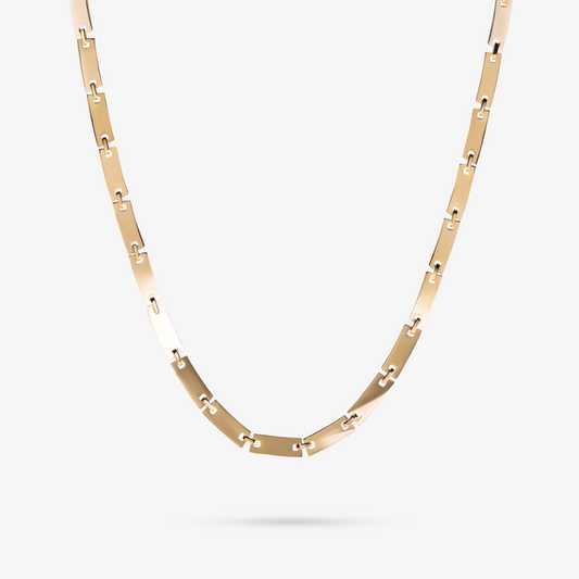 925 Sterling Silver Tag Chain Necklace