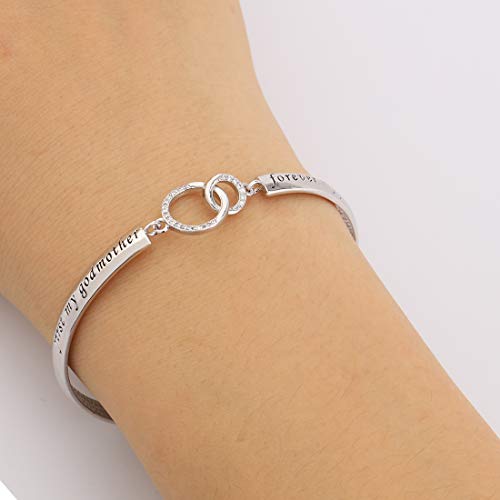 Christian Religious Cross Bracelet in Sterling Silver Gift Bracelet - onlyone