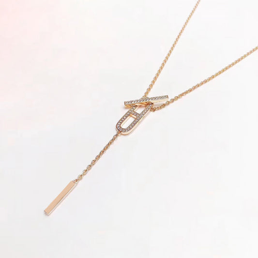 925 Sterling Silver Elegant Anchor Chain Necklace - onlyone