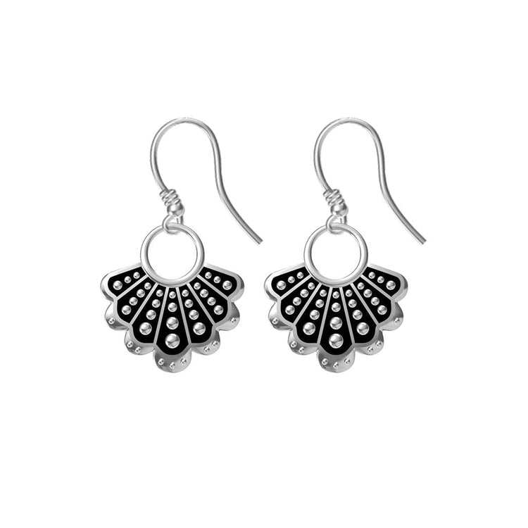 925 Sterling Silver Drop RBG Dissent Collar Earrings, Ginsburg Earrings