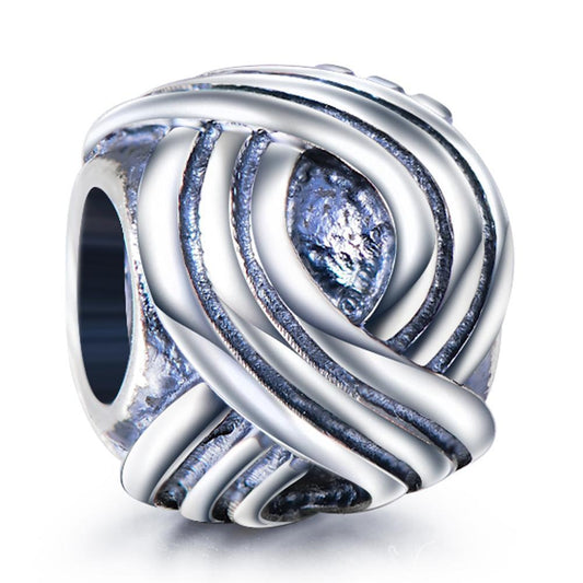 925 Sterling Silver Oxidation Charm For Bracelet and Necklace - onlyone