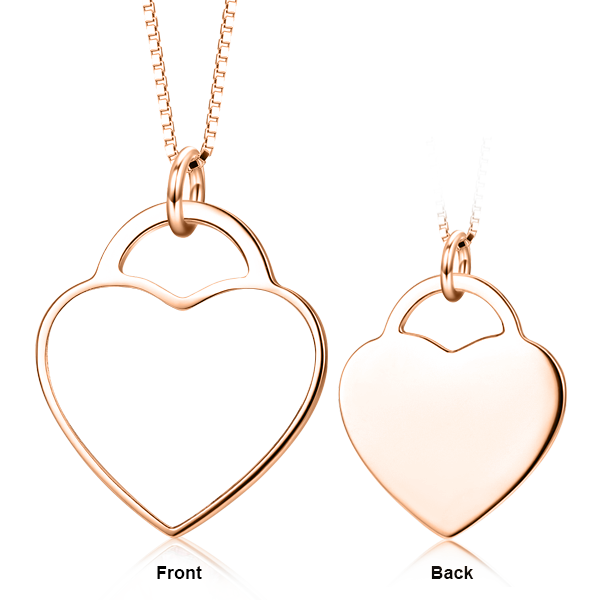 14K Gold Personalized Pets Color Photo&Text Necklace Adjustable 16" - 20" - onlyone