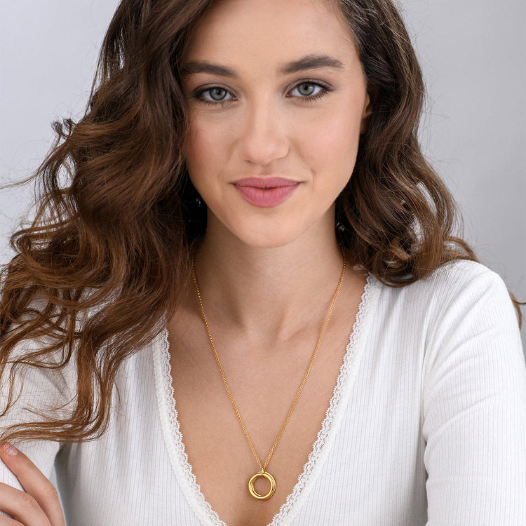Hidden Message Necklace - Gold Plated - onlyone
