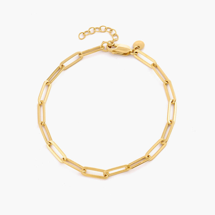 925 Sterling Silver Clip Link Bracelet
