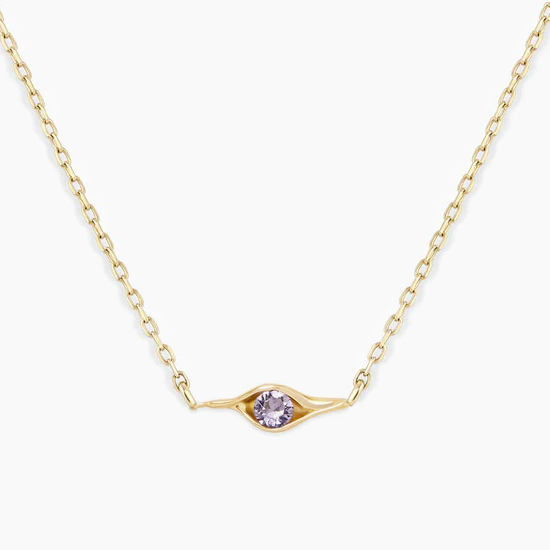 925 Sterling Silver Custom Birthstone Peas in a Pod Necklace