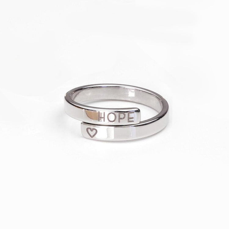 925 Sterling Silver Personalized Spiral Twist Engraved Double Names Ring, Anniversary Gift