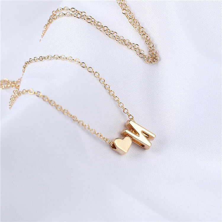 925 Sterling Silver Personalized Initial Necklace Bracelet Anklet Set