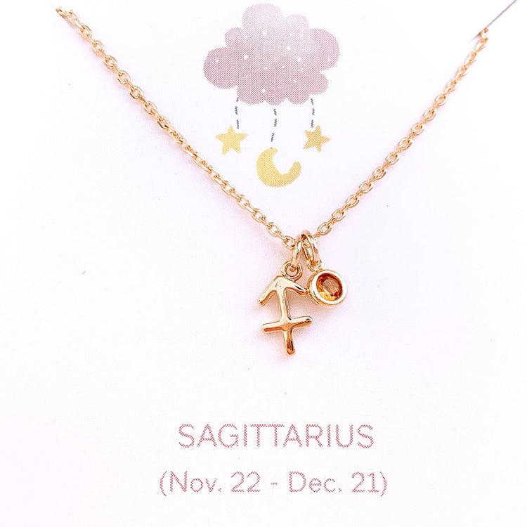 925 Sterling Silver Zodiac Necklace Astrology Constellation Celestial Necklace