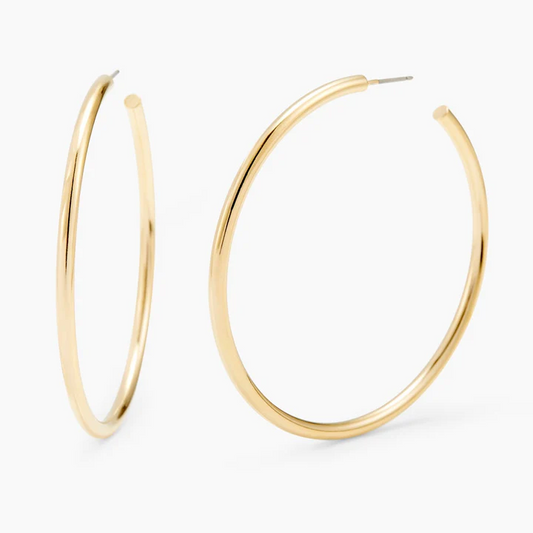 925 Sterling Silver Classic Hoops Earrings Gift for Mom