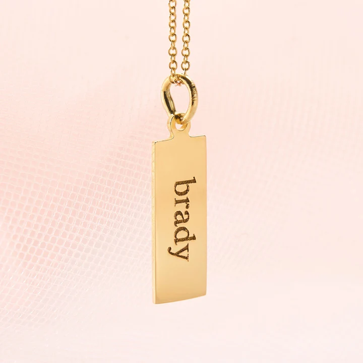 925 Sterling Silver Name Pendant Necklace Personalized Necklace