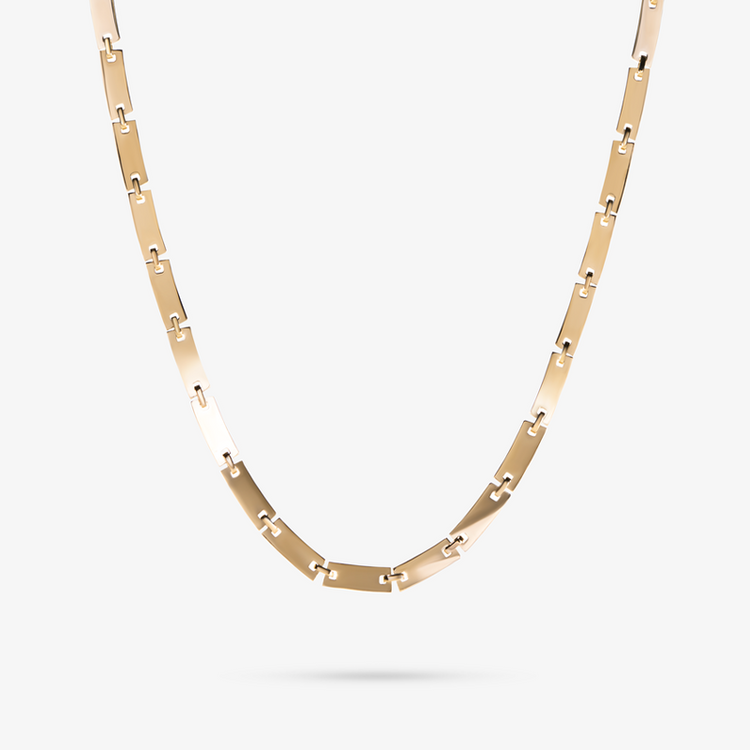 925 Sterling Silver Tag Chain Necklace
