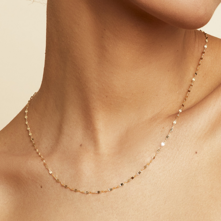 925 Sterling Silver Charm Chain Necklace
