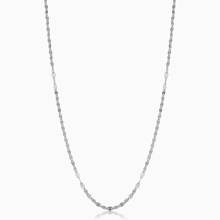 925 Sterling Silver Charm Chain Necklace