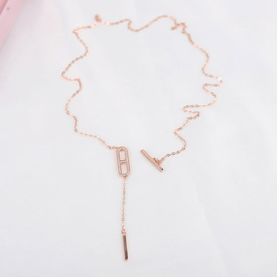 925 Sterling Silver Elegant Anchor Chain Necklace - onlyone
