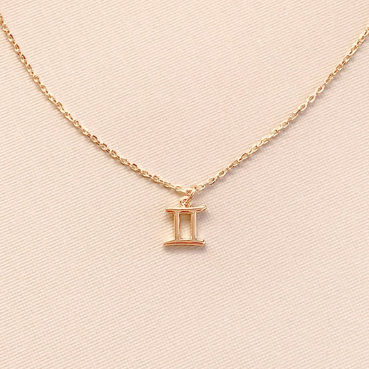 925 Sterling Silver Zodiac Necklace Astrology Constellation Celestial Necklace