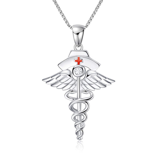 925 Silver White Angel Gift Series: White Angel Holy Guardian - onlyone