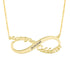 925 Sterling Silver Infinity Name Necklace Nameplate Necklace - onlyone