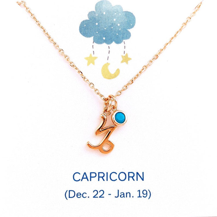 925 Sterling Silver Zodiac Necklace Astrology Constellation Celestial Necklace