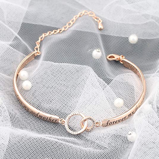 Christian Religious Cross Bracelet in Sterling Silver Gift Bracelet - onlyone