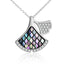 925 sterling silver Ginkgo leaf necklace - onlyone