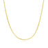 925 sterling silver solid color gold-plated necklace - onlyone