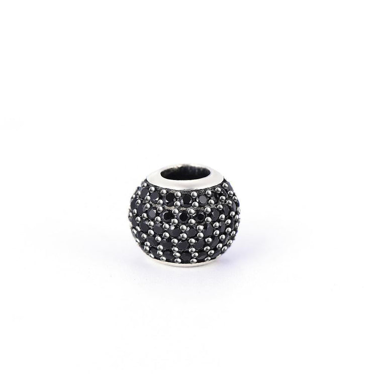 925 Sterling Silver Colorful Cubic Zirconia Charm For Bracelet and Necklace