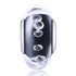 925 Sterling Silver Black Built-in Diamond Glass Charm for Bracelet and Necklace - onlyone