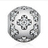 Rhinestones 925 Sterling Silver Charm For Bracelet and Necklace - onlyone