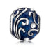 Sterling Silver Blue Seaweed Charm For Bracelet and Necklace - onlyone