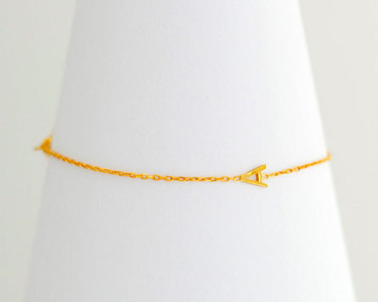 925 Sterling Silver Customizable Alphabet Bracelet - onlyone