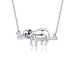 925 Sterling Silver Lazy Sloth Fashion Necklace. - onlyone
