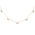 925 Sterling Silver Tiny Diamond Butterfly Necklace - onlyone