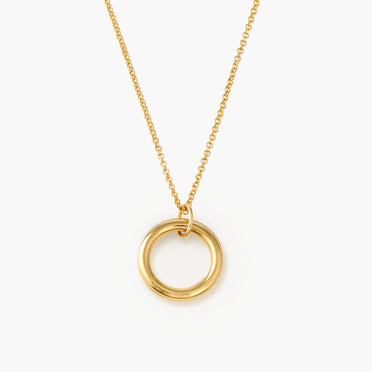 Hidden Message Necklace - Gold Plated - onlyone