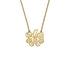 925 Sterling Silver Initial Monogram Necklace - onlyone