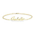 925 Sterling Silver Personalized Dainty Name Bracelet Length 6â€?7.5â€?Nameplate Bracelet - onlyone