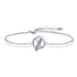 925 Sterling Silver Survivor Ribbon Bracelet - onlyone