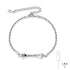 925 Sterling Silver Bone Cremation Bracelet for Ashes Bone Keepsake Bracelet Urn Bracelet - onlyone
