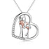 925 Sterling Silver Keepsake Dog Pendant Necklace Dog Lover Memorial Gifts for Women - onlyone