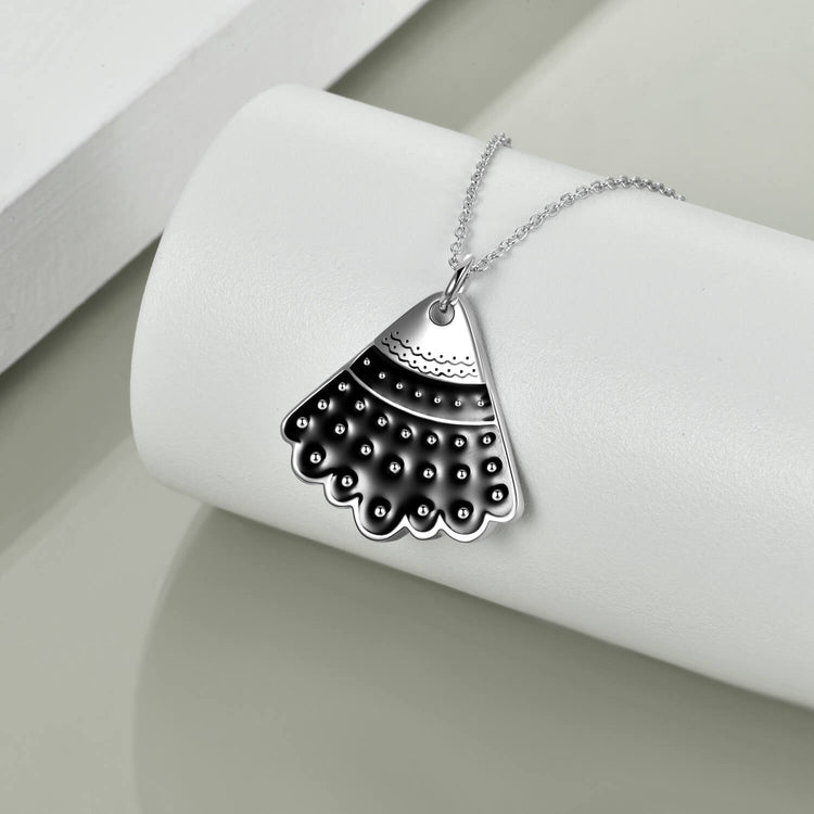 925 Sterling Silver RBG Dissent Collar Pendant Necklace