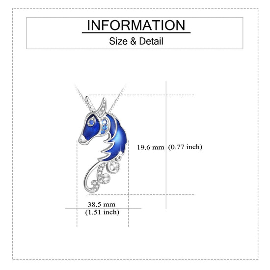 925 sterling silver little hummingbird stud fashion necklace - onlyone