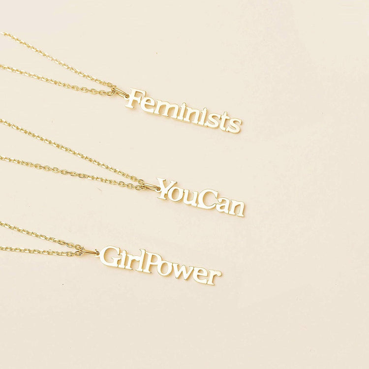 925 Sterling Silver Vertical Name Necklace Nameplate Necklace